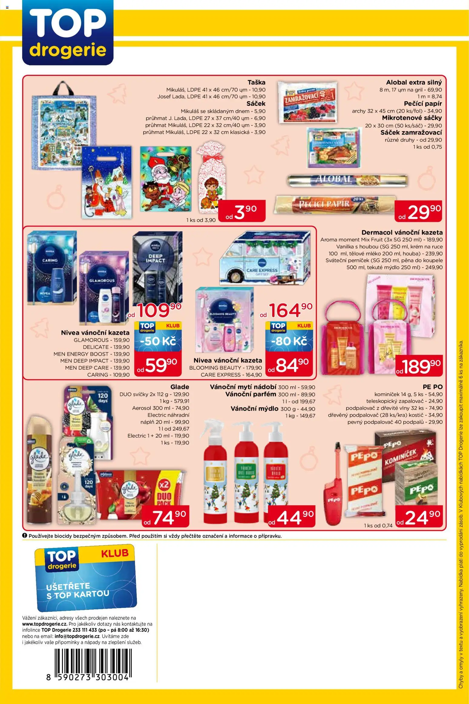 Top drogerie leták od 13.11.2025 | Strana: 4 | Produkty: Tělové mléko, Mýdlo, Krém, Svíčky