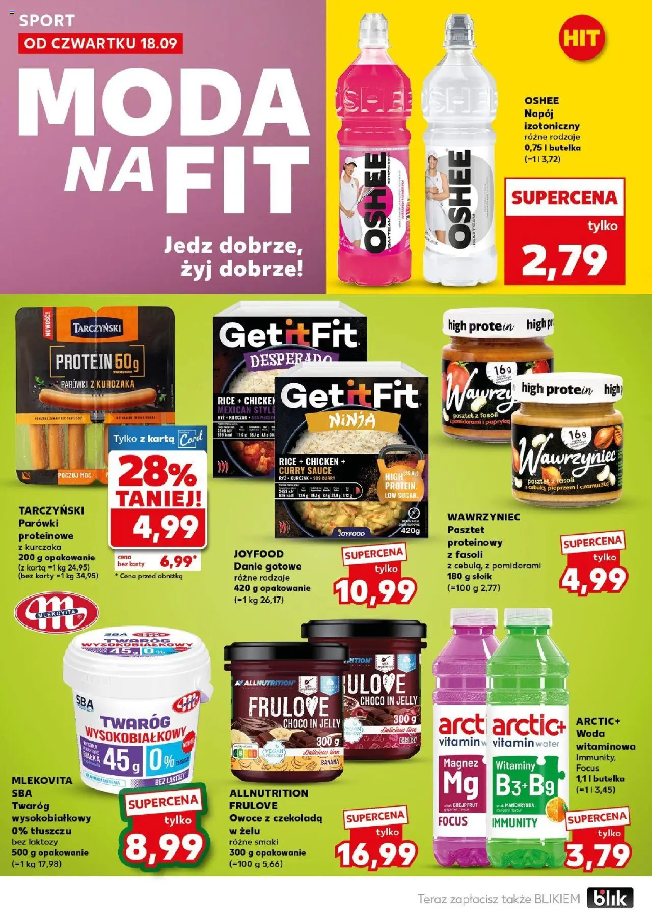 Kaufland gazetka - Super Sobota od 20.09.2025 | Strona: 16 | Produkty: Karta, Kurczak, Sos curry, Parówki