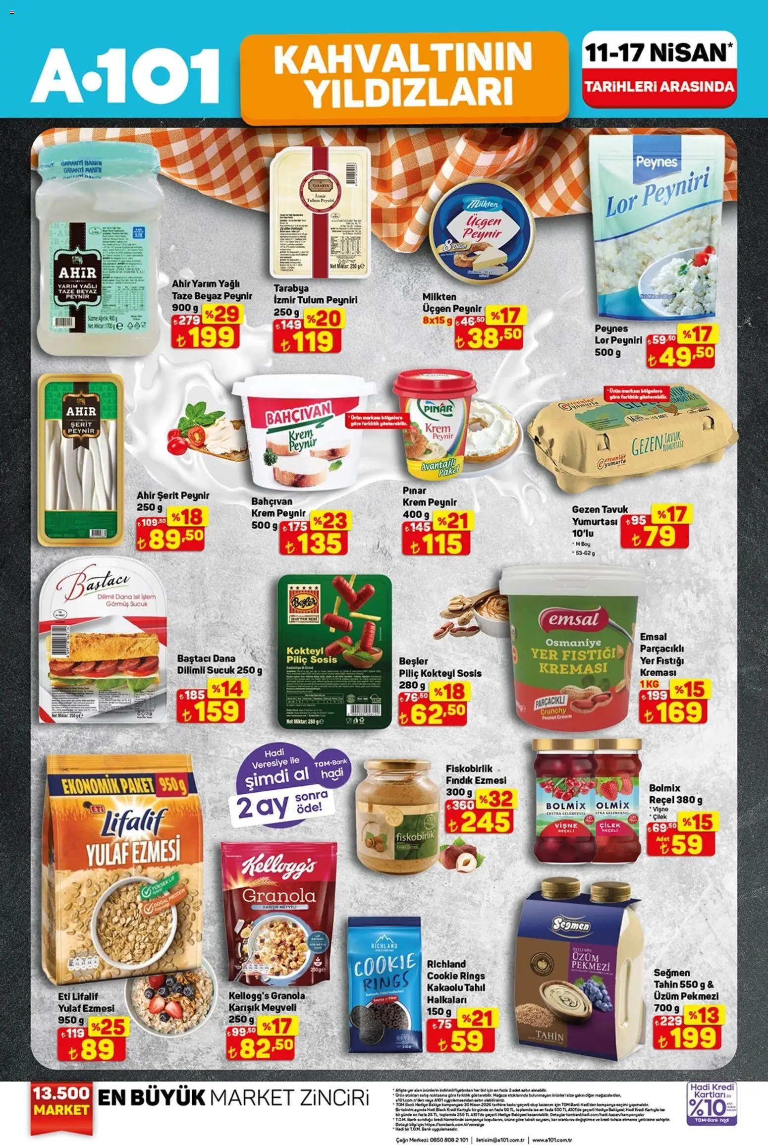 A101 Katalog - 11.04.2026 tarihinden itibaren geçerlidir | Sayfa: 4 | Ürünler: Çilek, Vişne, Yer fıstığı, Piliç