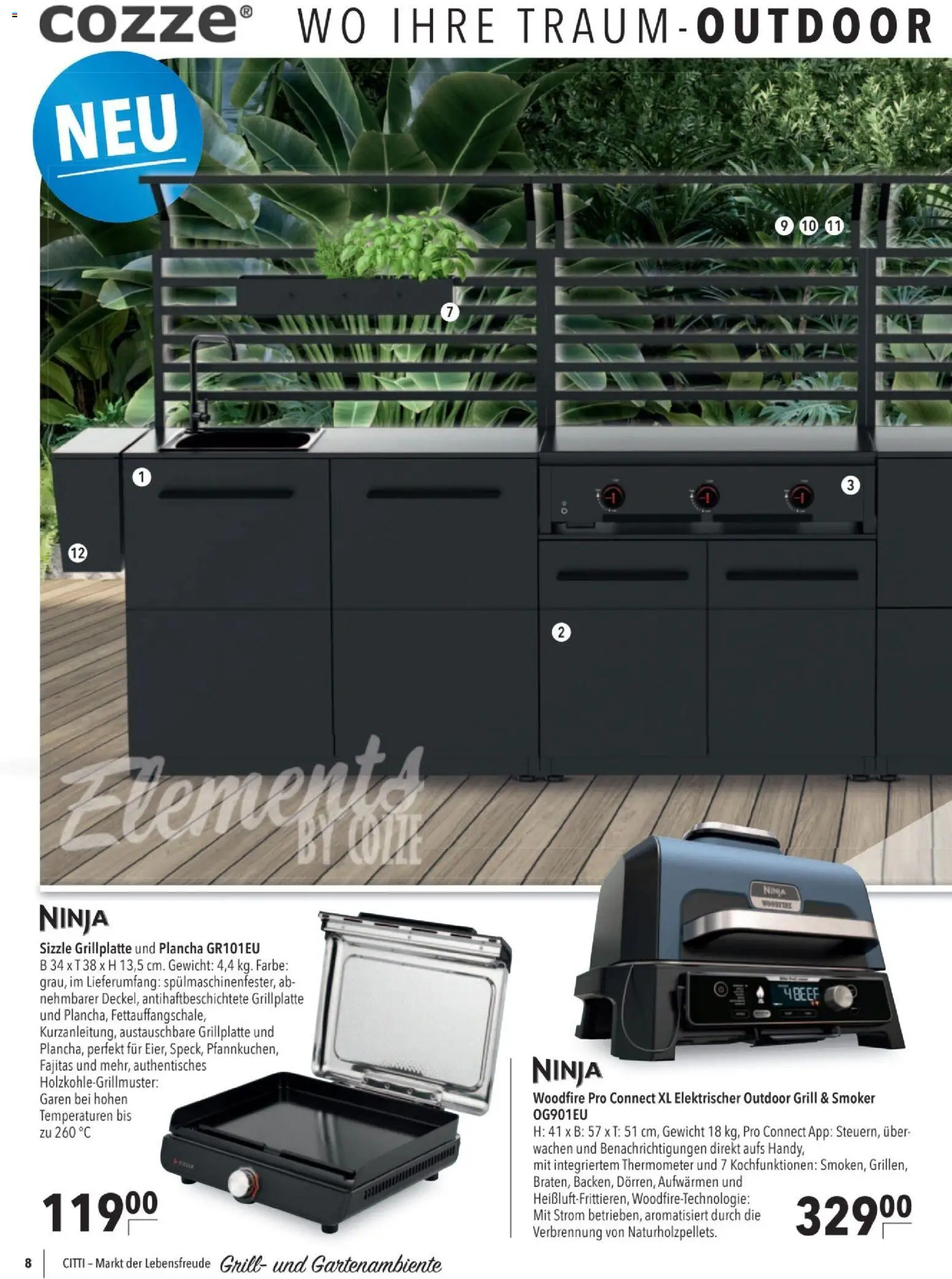 CITTI tilbudsavis – gyldig fra 18.03.2026 | Side: 8 | Produkter: Grill