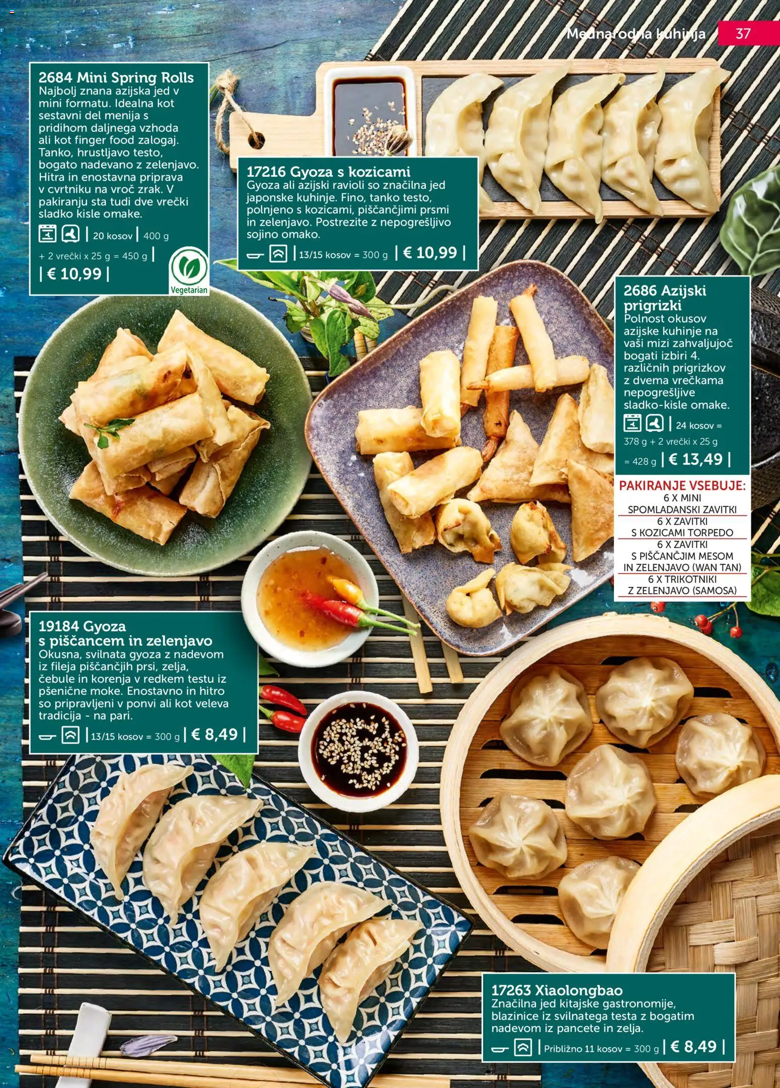 Novi Bofrost katalog ponudbe – veljaven od 04.03.2026 | Stran: 37 | Izdelki: Prigrizki