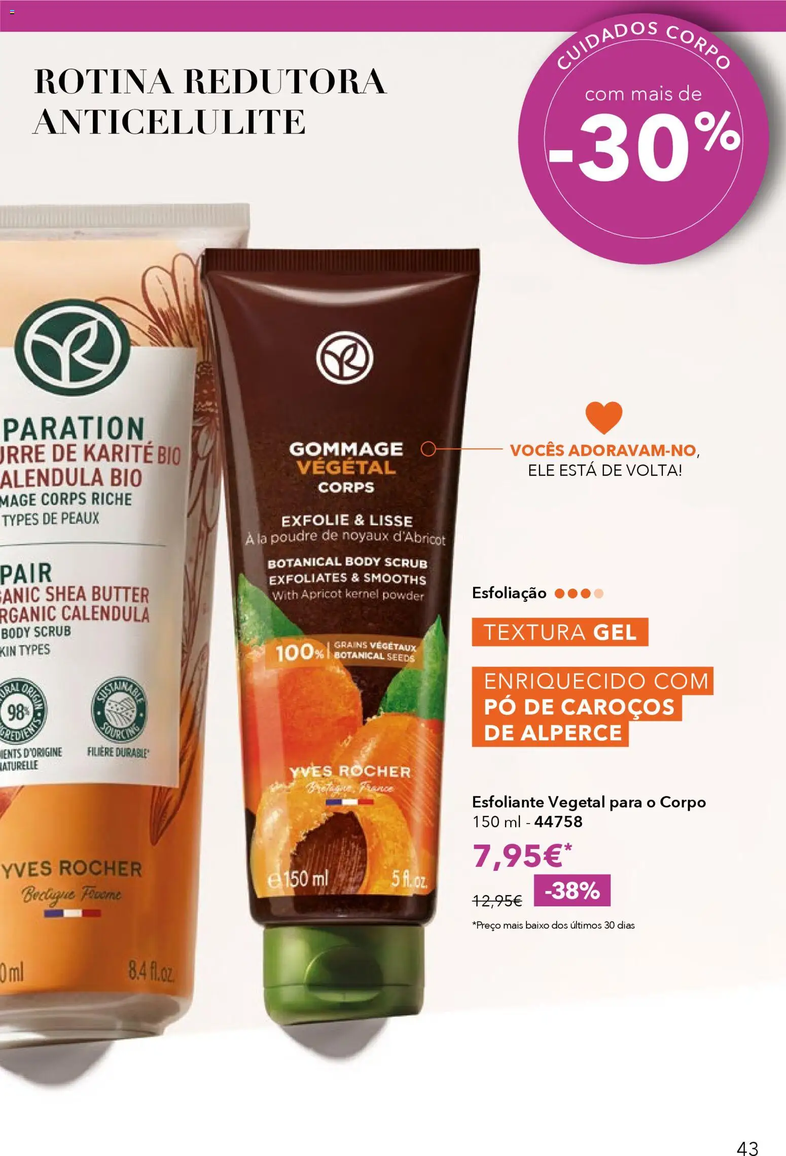 Yves Rocher catálogo 5 │ válido de 31.03.2026 | Página: 43 | Produtos: Pó, Creme