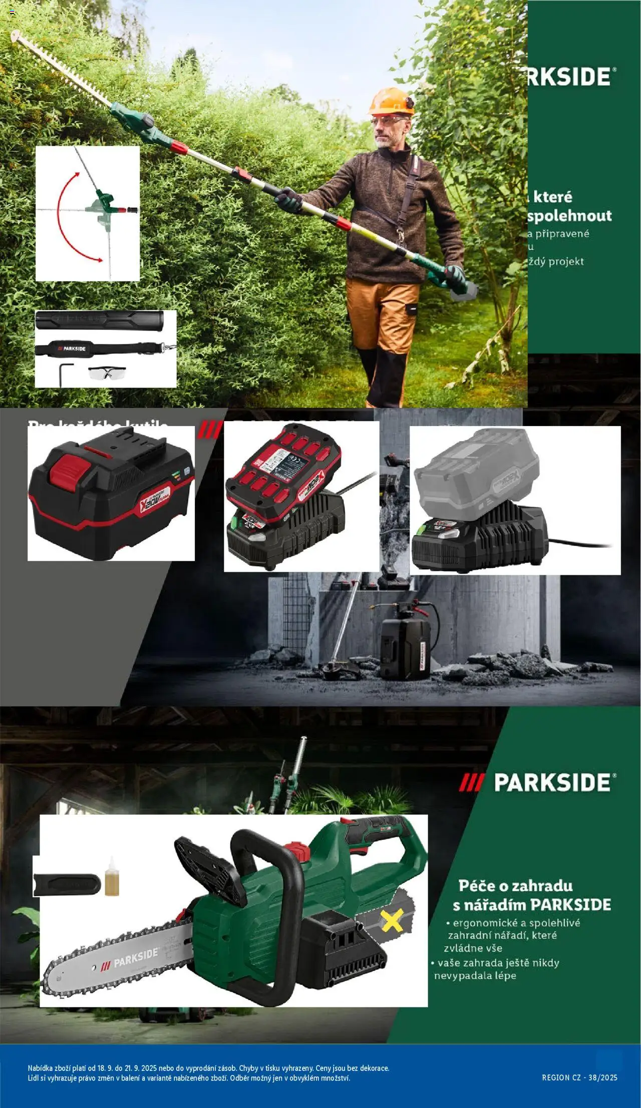 Lidl leták od 18.09.2025 | Strana: 33 | Produkty: Parkside, Zahrada