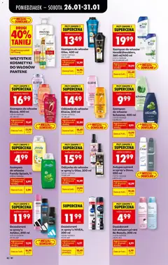Pogląd oferty "WSZYSTKIE KOSMETYKI DO WŁOSÓW PANTENE, All cosmetics for hair Pantene" - ważna od 26.01.2026 | Strona: 56