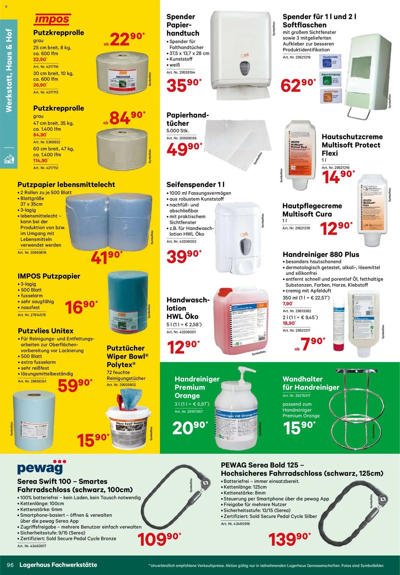 Lagerhaus Verschleißteile & Zubehör gültig ab 01.01.2026 | Seite: 96 | Produkte: Smartphone, Reinigungstücher