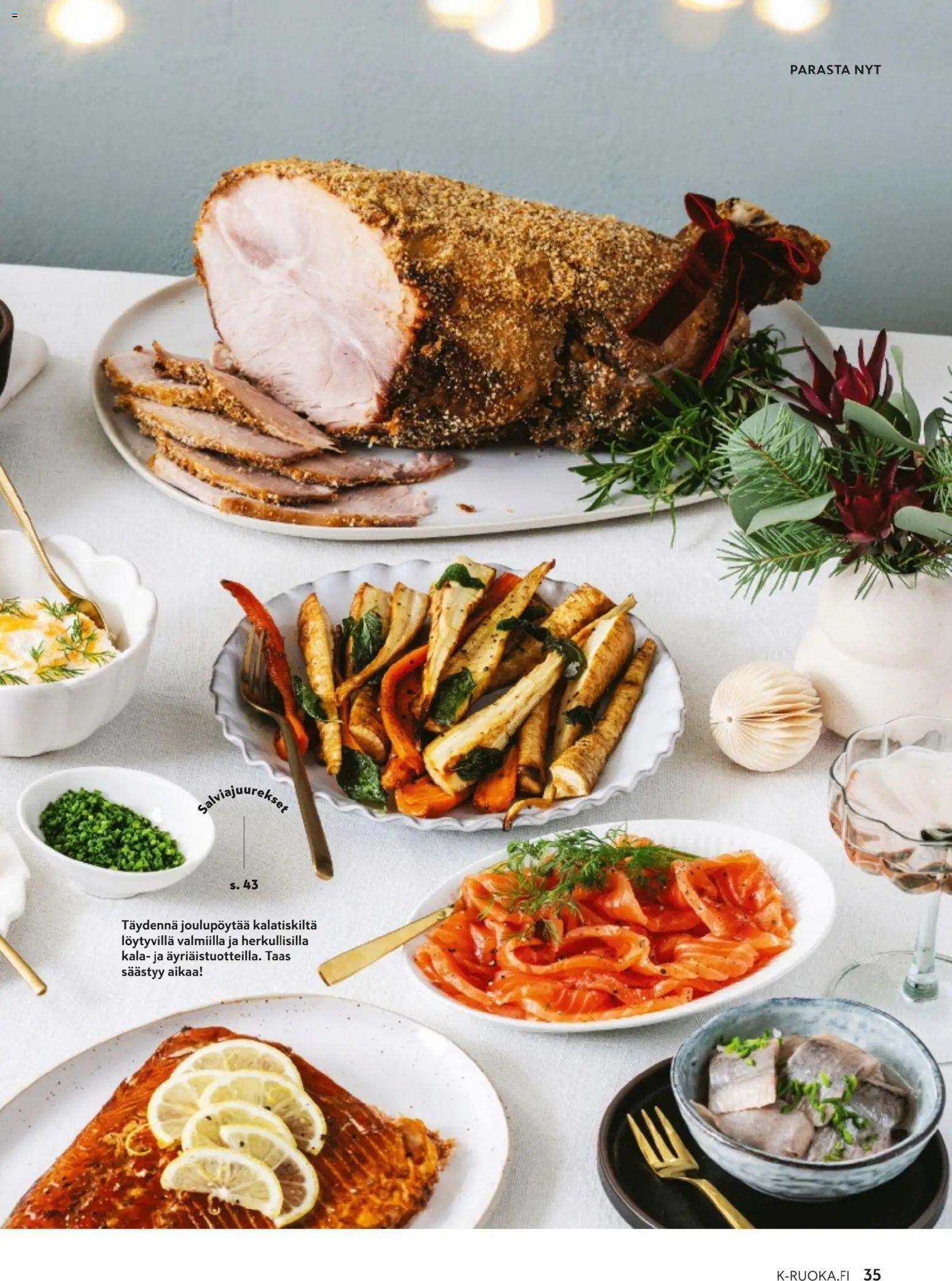 K-Market - K-Ruoka – voimassa 03.12.2025 alkaen | Sivu: 35 | Tuotteet: Kala