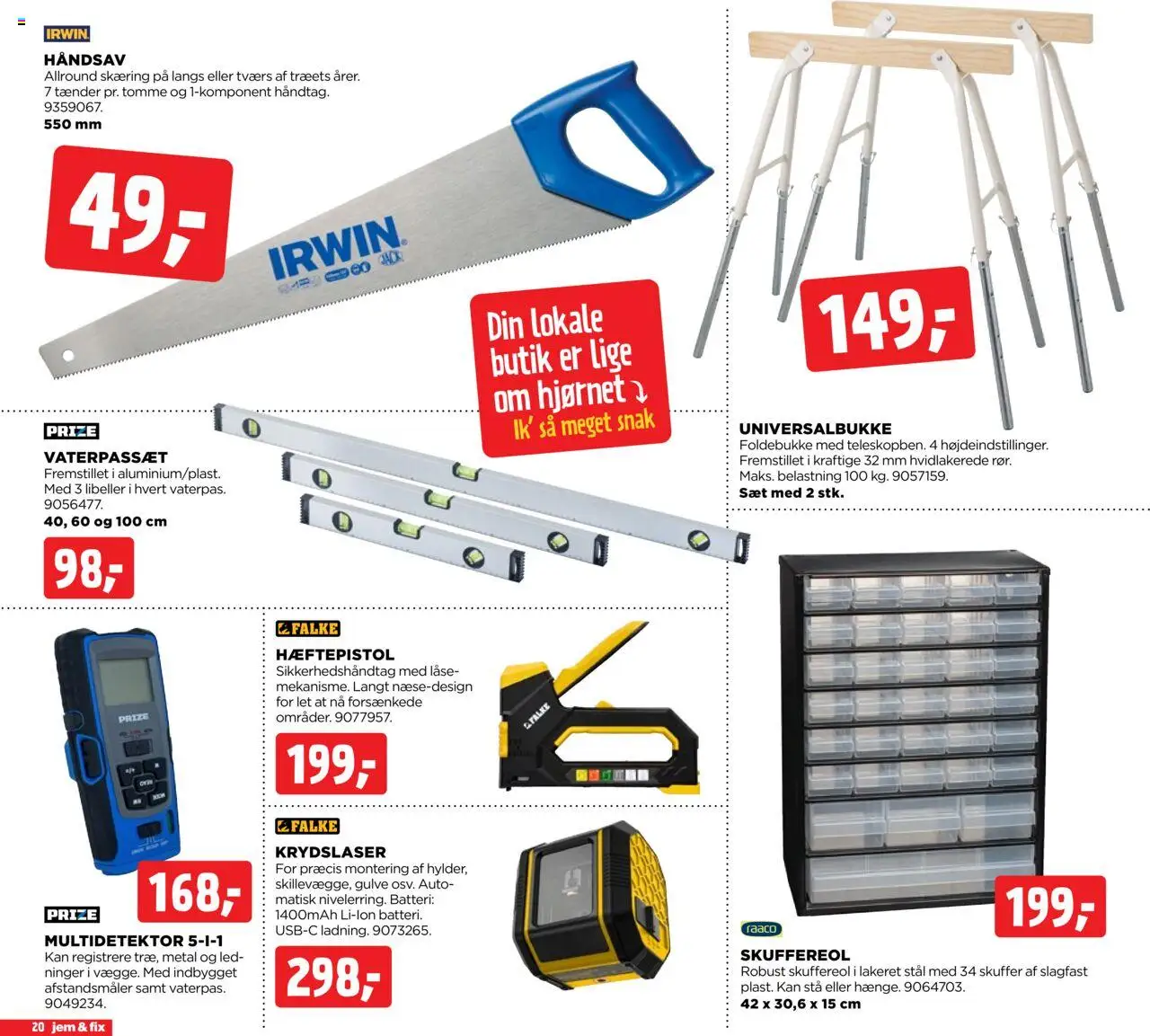 Jem & fix Tilbudsavis gyldig fra 03.08.2025 | Side: 20 | Produkter: Batteri