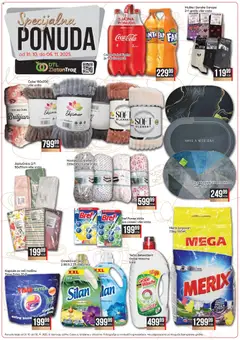 Zlatan Trag specijalna ponuda - pregled Zlatan Trag kataloga - važi od 31.10.2025 | Strana: 2 | Proizvode: Tečni deterdžent, Krevet, Silan, Čarape