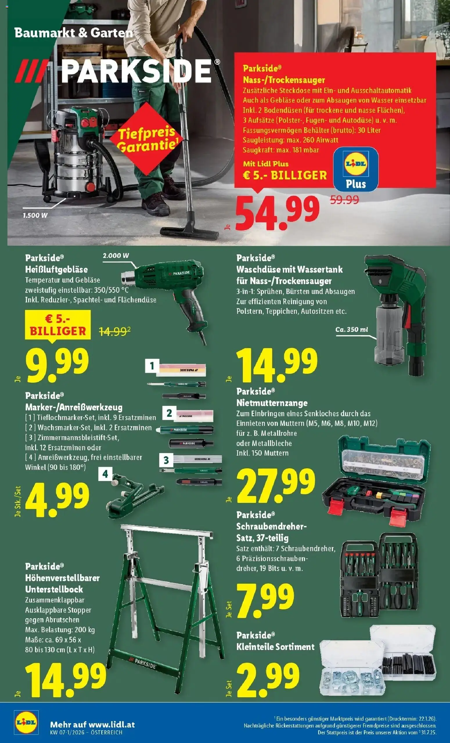 Lidl Flugblatt - Wien, Langenzersdorf, Zwettl gültig ab 05.02.2026 | Seite: 32 | Produkte: Wasser, Steckdose