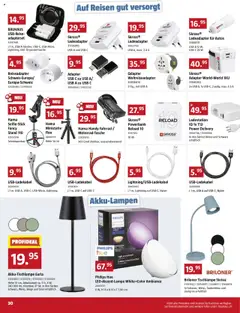 Bauhaus Aktionen ab 28.07.2025 | Seite: 30 | Produkte: Powerbank, Adapter, Usb, Philips