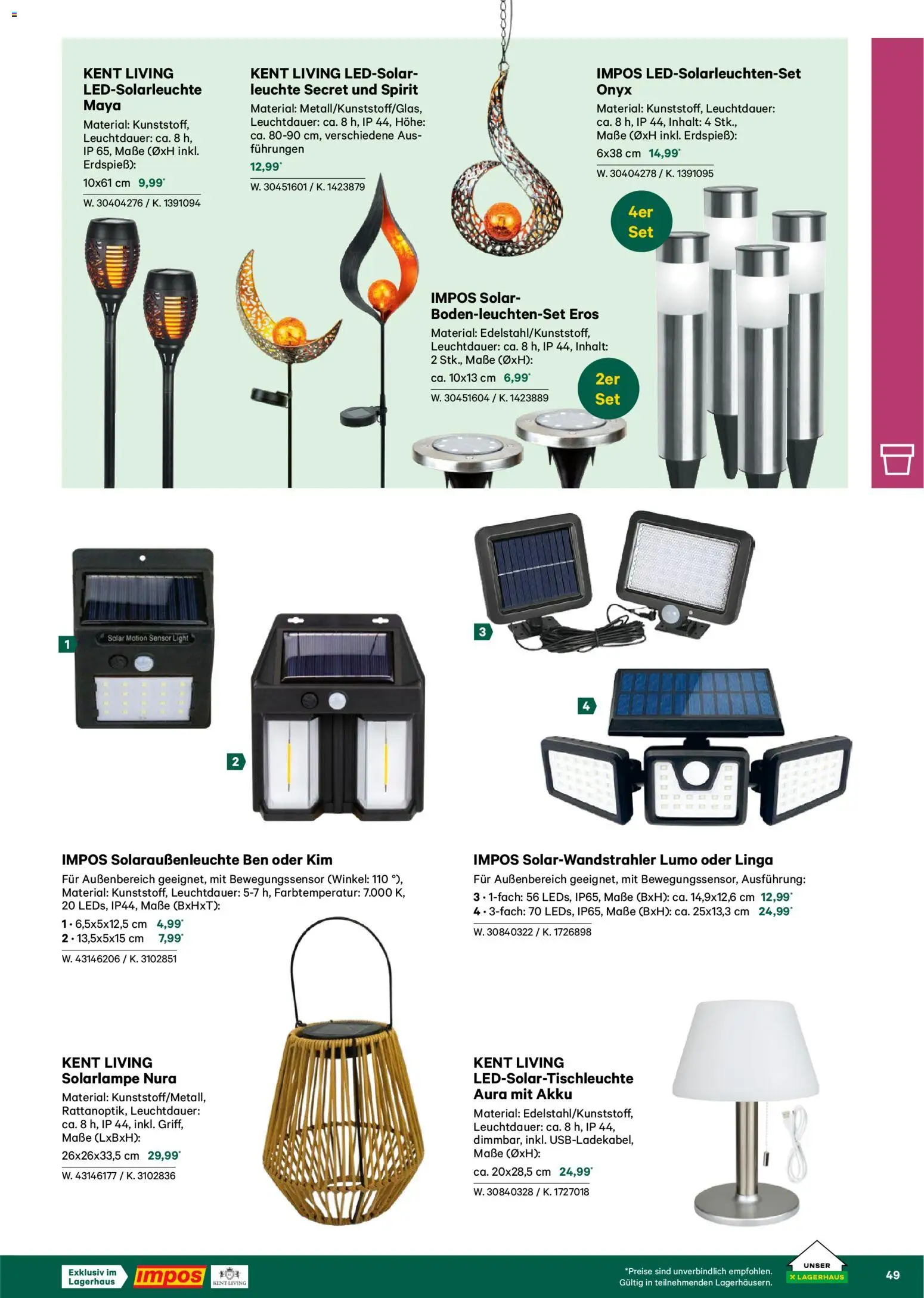 Lagerhaus  Garten und Freizeit Katalog 2026 gültig ab 22.02.2026 | Seite: 49