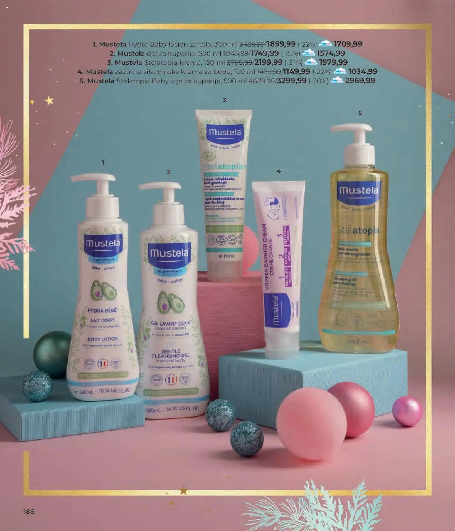 Lilly drogerie katalog - važi od 01.12.2025 | Strana: 186 | Proizvode: Krema, Ulje