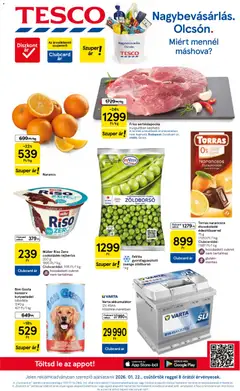 Tesco Hipermarket - Akciós újság  - amely érvényes a következő dátumtól: 22.01.2026