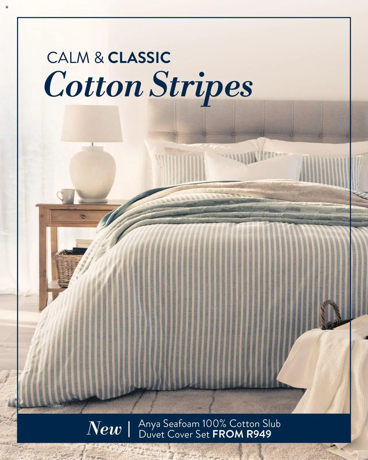 Volpes Calm & Classic Cotton Stripes │ valid from 15.08.2025 | Page: 1 | Products: Cover, Duvet