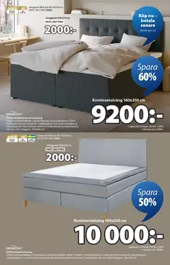 JYSK erbjudanden - Förhandsvisning av reklamblad från butik JYSK aktuell från 02.03.2026 | Sida: 14 | Produkter: Resårmadrass, Sänggavel
