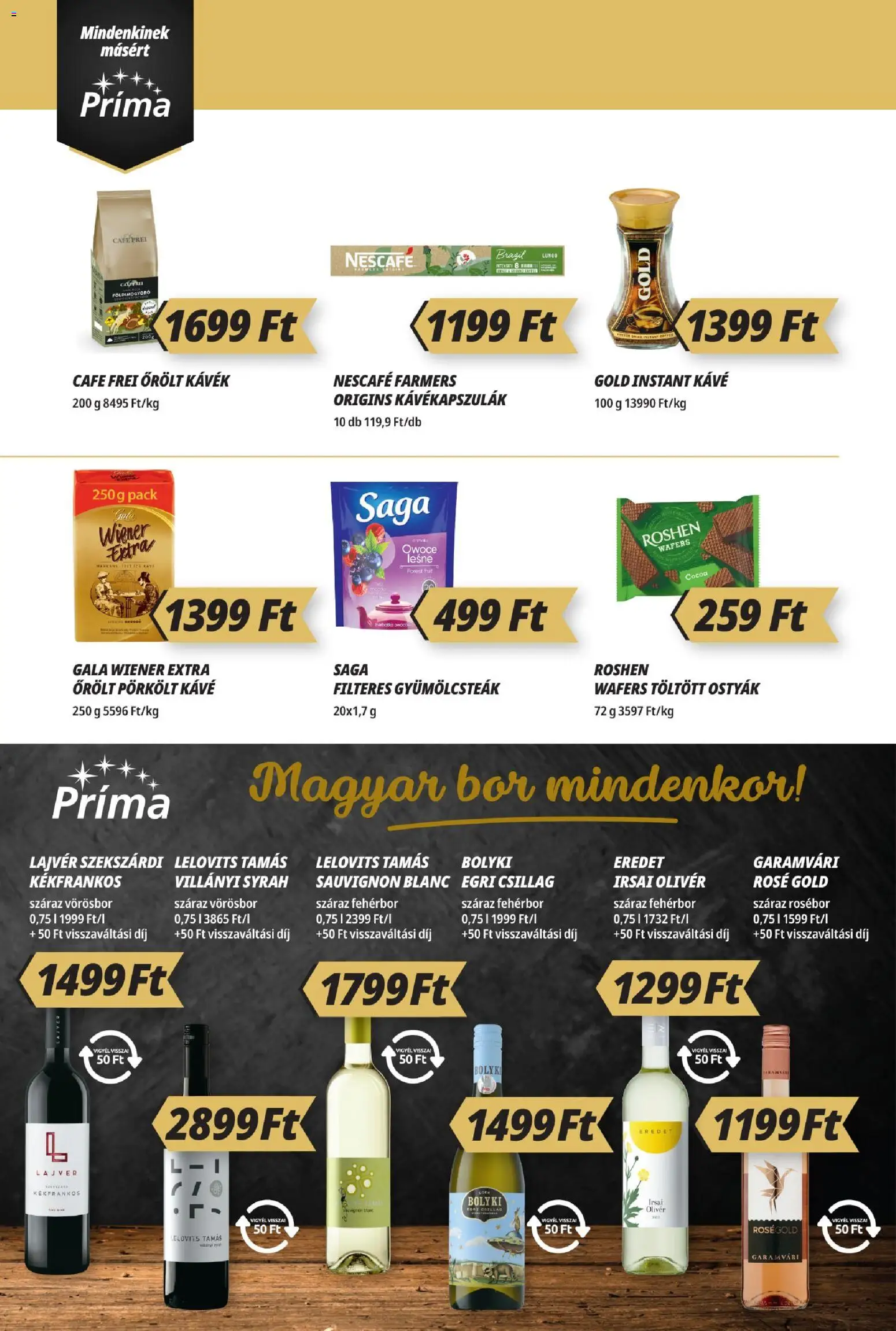 CBA Príma akciós ujság - amely érvényes a következő dátumtól: 12.02.2026 | Oldal: 8