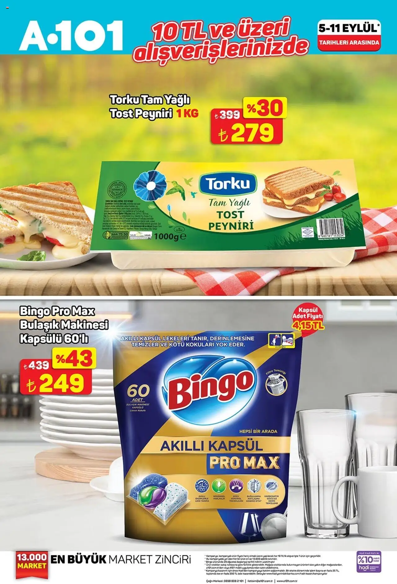 A101 Katalog - 05.09.2025 tarihinden itibaren geçerlidir | Sayfa: 3 | Ürünler: Koku, Limon, Bulaşık makinesi