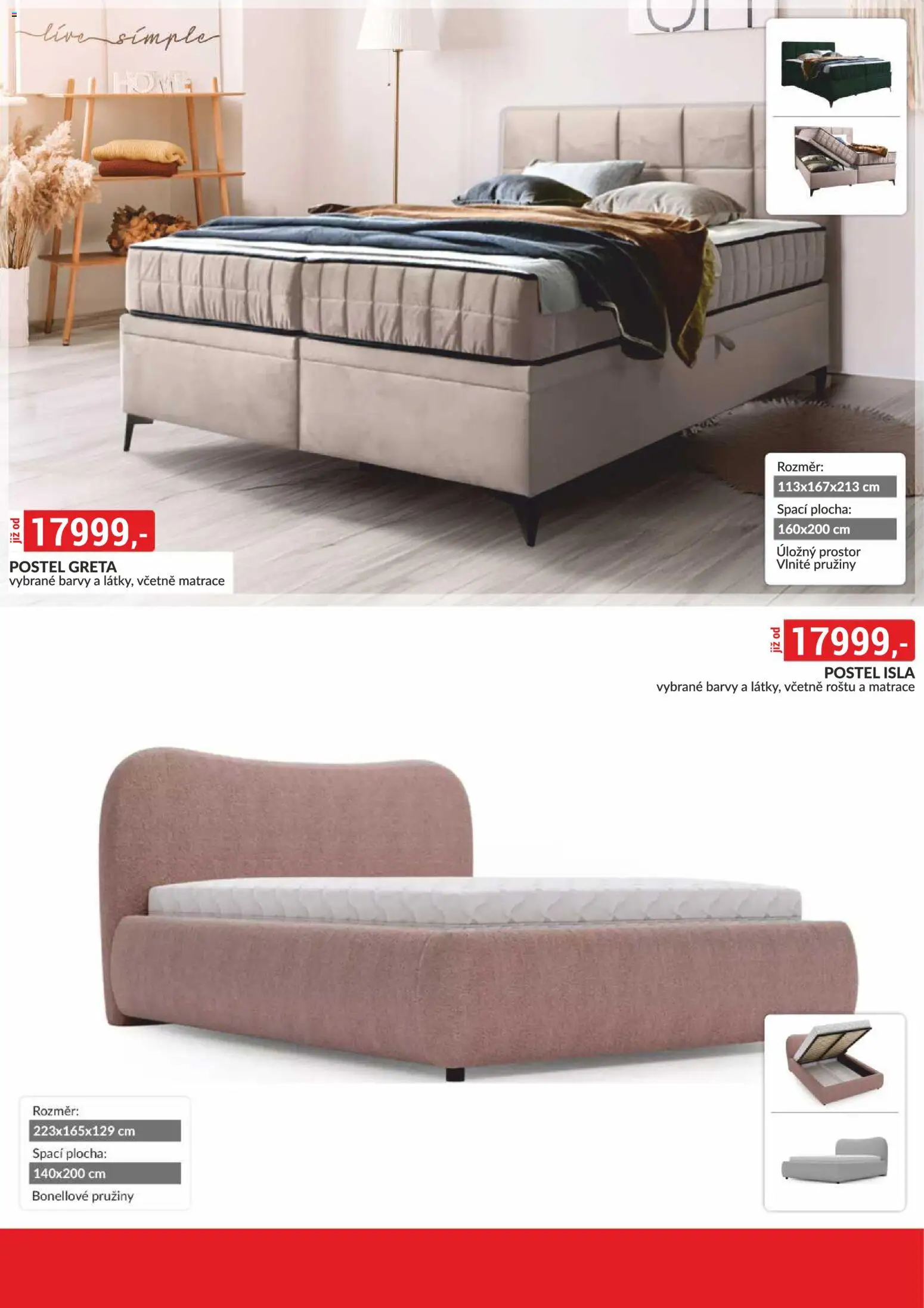 BAUMAX leták - Zařiďte si bydlení podle sebe od 01.03.2026 | Strana: 35 | Produkty: Postel, Matrace, Barvy