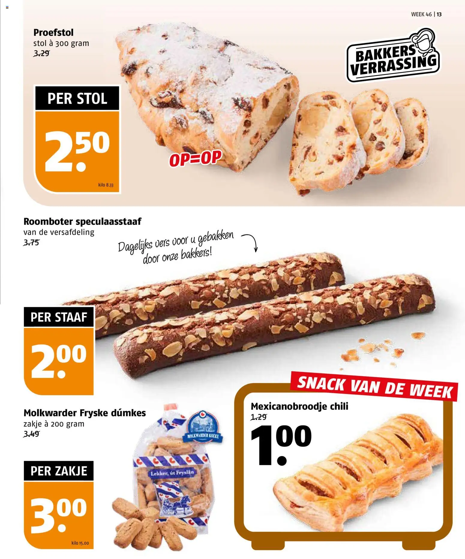 {H1} | Pagina: 13 | Producten: Roomboter