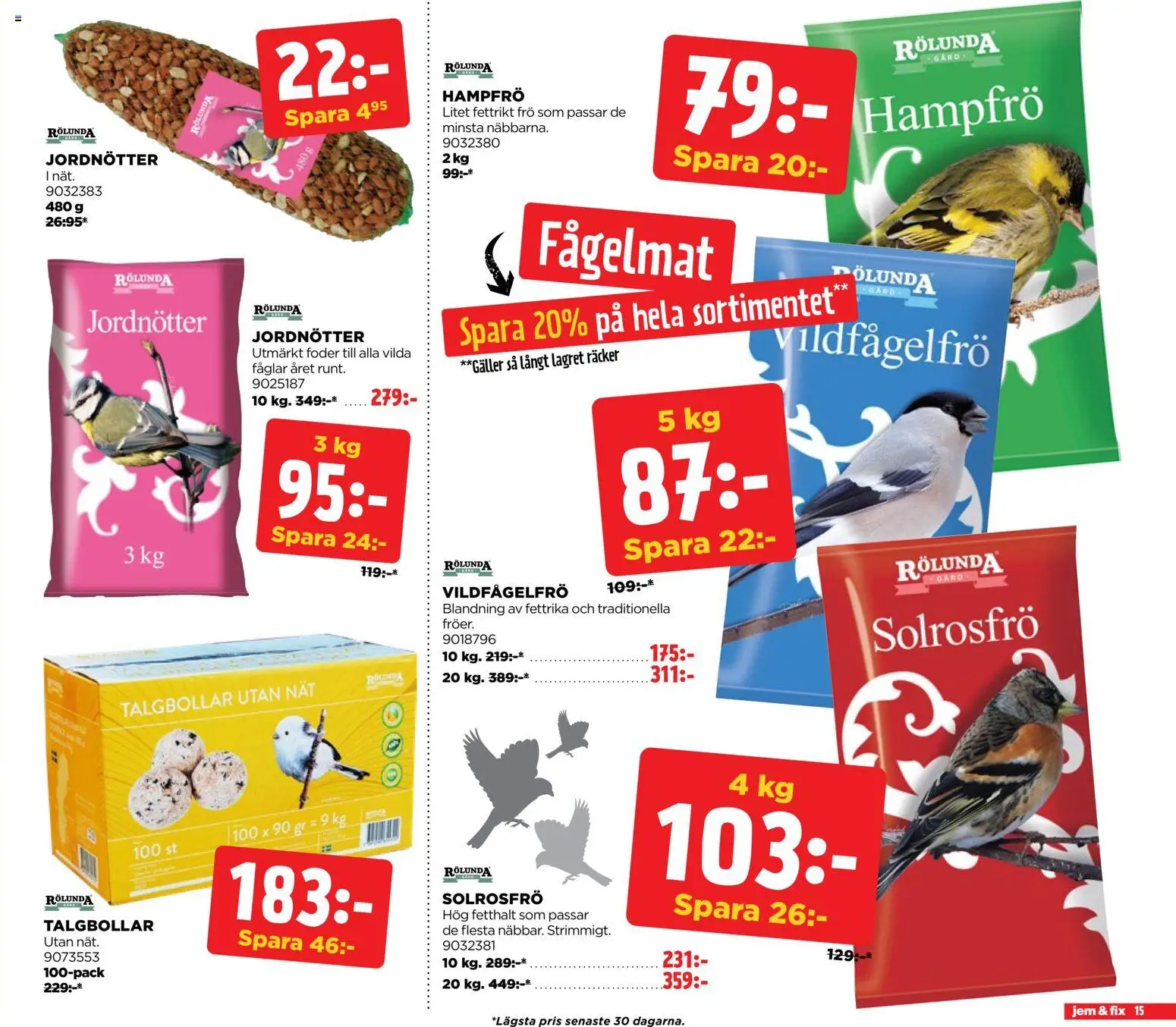 Jem & Fix reklamblad aktuell från 08.02.2026 | Sida: 15