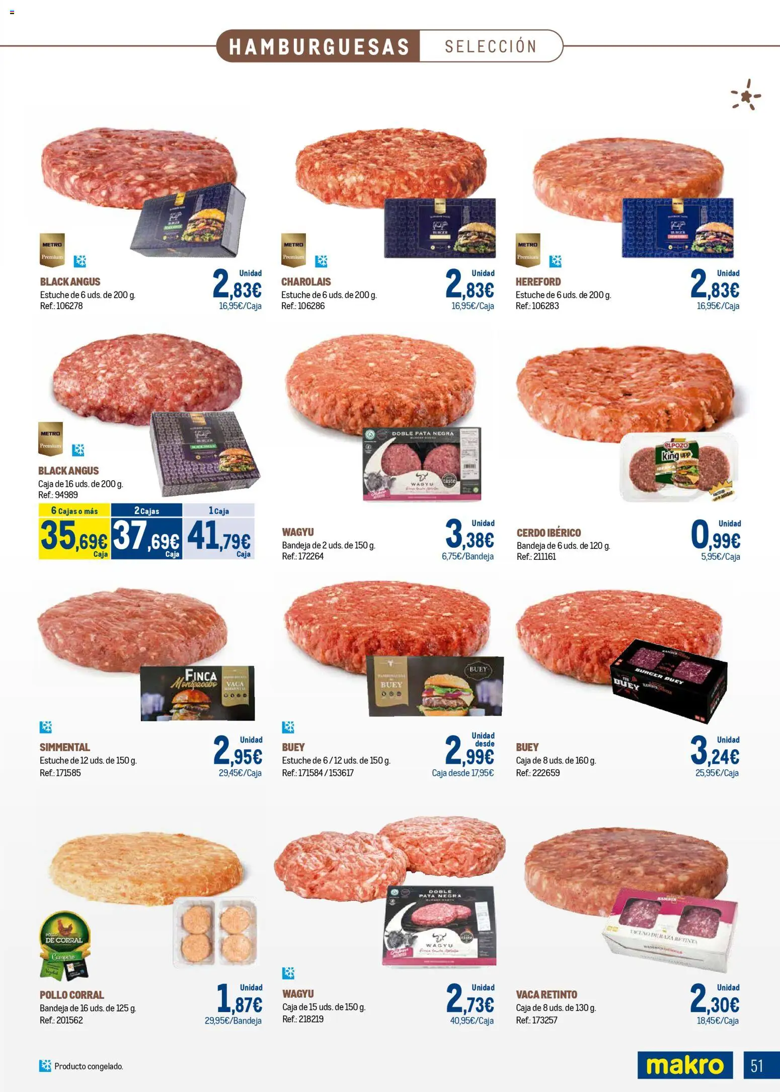 Makro - Expertos en carnes Canarias │ válido desde el 09.03.2026 | Página: 51 | Productos: Cerdo, Bandeja, Caja