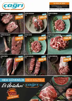 10.12.2025 tarihinden itibaren geçerli olan Çağrı Market kataloğu önizlemesi