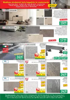 Novi Jager katalog ponudbe – veljaven od 17.09.2025 | Stran: 3 | Izdelki: Kos, Ploščice, Cement