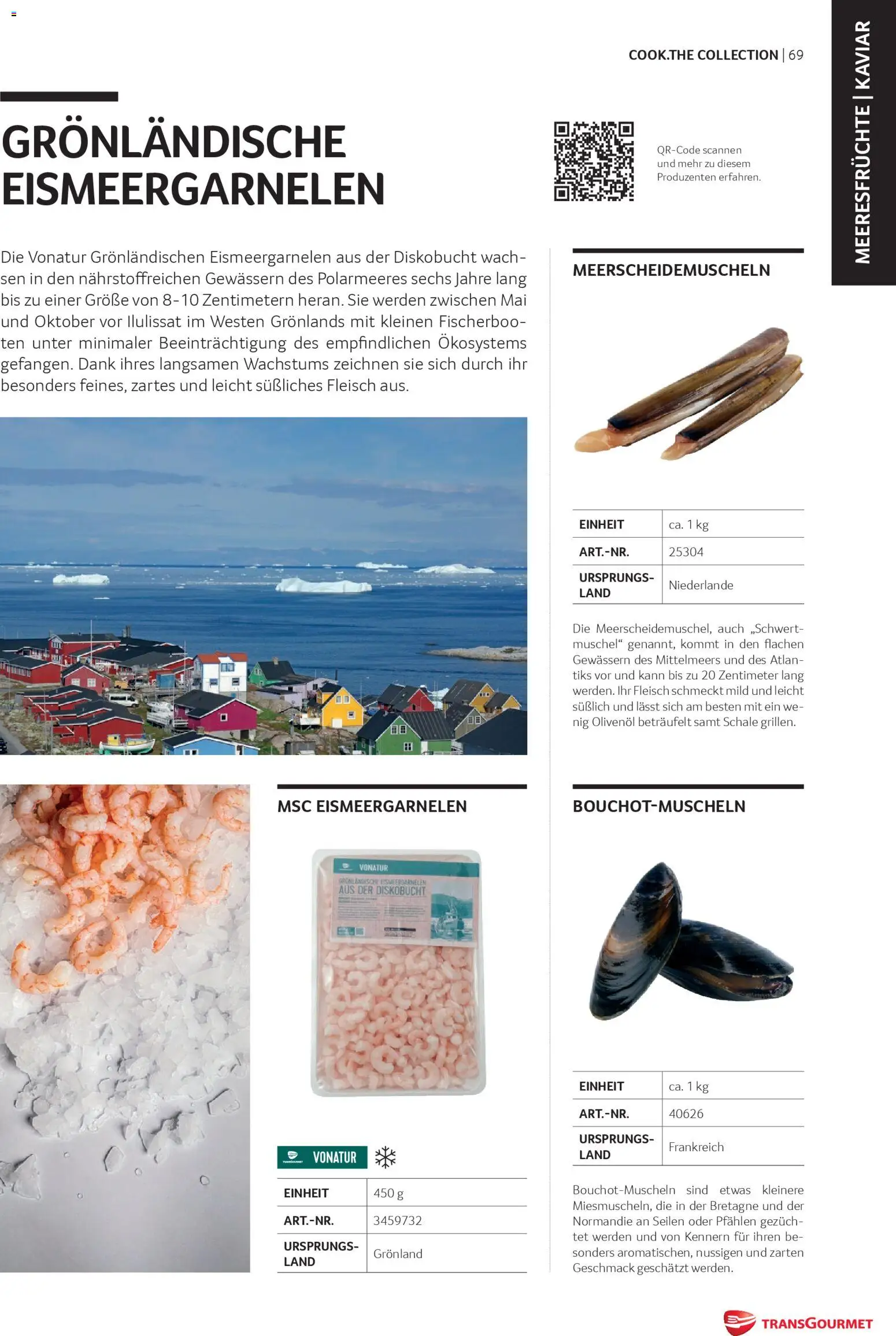 Transgourmet Cook Look-Book gültig ab 08.04.2026 | Seite: 69 | Produkte: Meeresfrüchte
