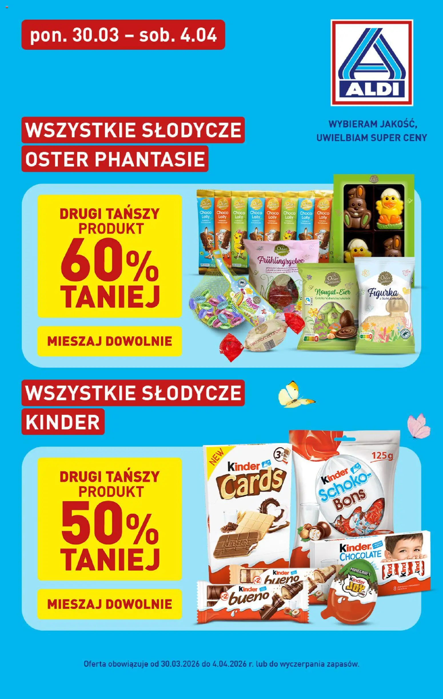 Aldi gazetka od 30.03.2026 | Strona: 19 | Produkty: Słodycze