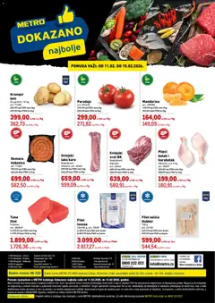 Metro dokazano - pregled Metro kataloga - važi od 11.02.2026