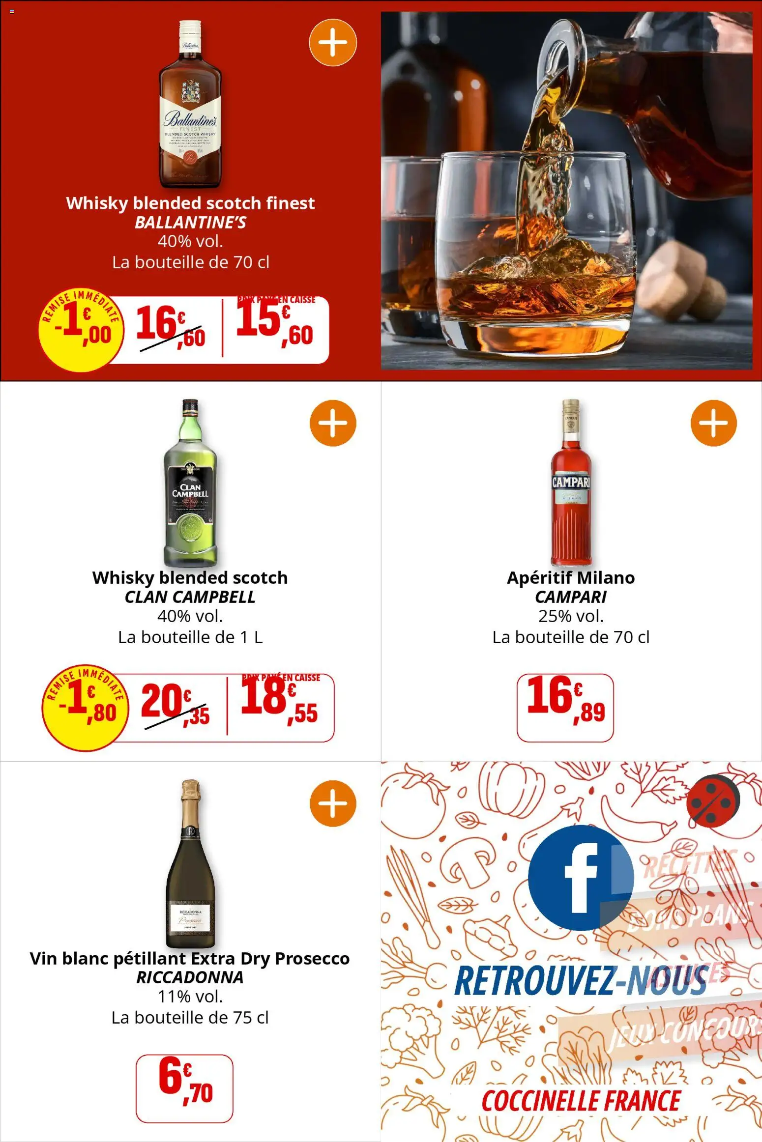 {H1} | Page: 37 | Produits: Whisky, Prosecco, Vin