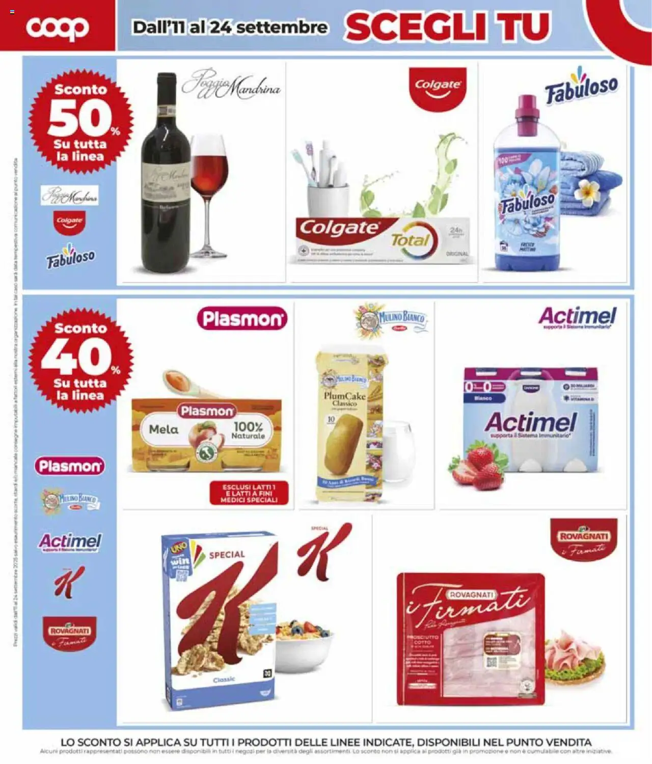 Volantino COOP del 11.09.2025 | Pagina: 2 | Prodotti: Plumcake