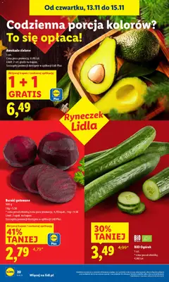 Pogląd oferty "Buraki gotowane, 500 g" - ważna od 13.11.2025 | Strona: 20