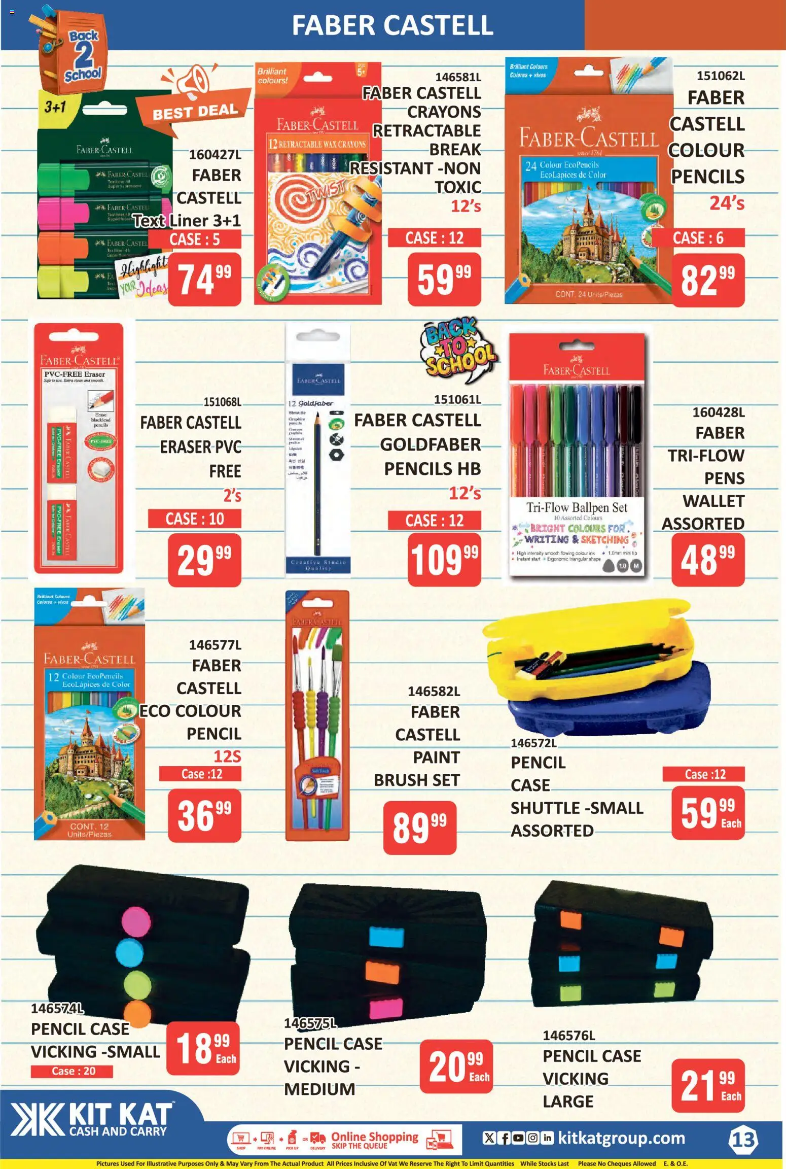New KIT KAT Cash & Carry catalogue – valid from 02.11.2025 | Page: 13 | Products: Case, Paint, Wax, Brush