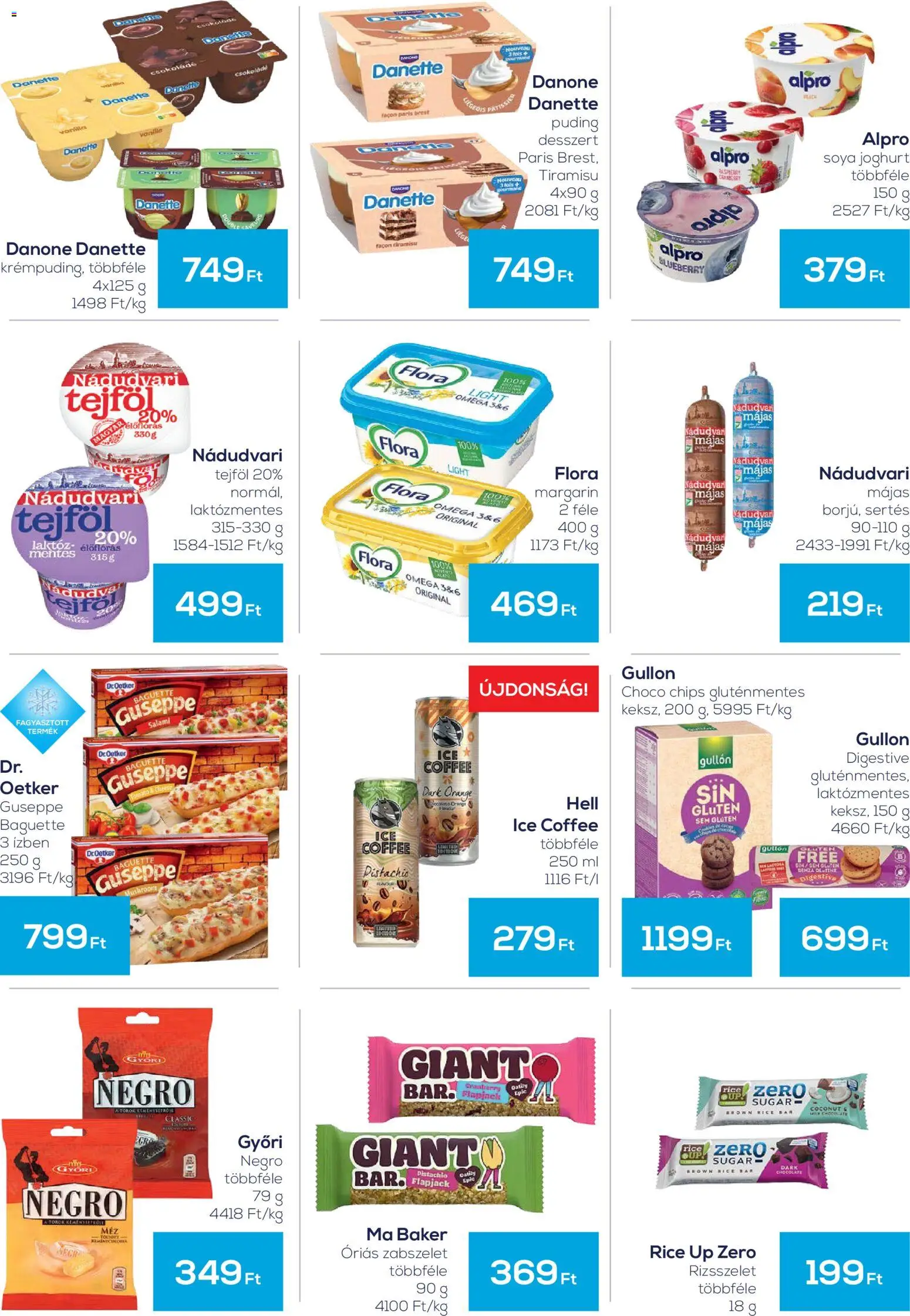 G'Roby akciós ujság - amely érvényes a következő dátumtól: 30.10.2025 | Oldal: 2 | Termékek: Puding, Margarin, Joghurt, Gluténmentes