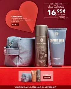 Anteprima del volantino Yves Rocher San Valentino catalogo valido a partire dal 30.01.2026 | Pagina: 12 | Prodotti: Schiuma da barba, Zucchero, Aloe vera, Doccia