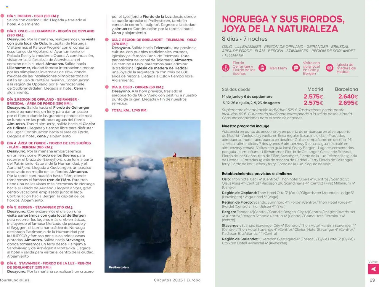 Viajes El Corte Inglés Circuitos exclusivos │ válido desde el 01.05.2025 | Página: 69 | Productos: Café, Pescado, Té