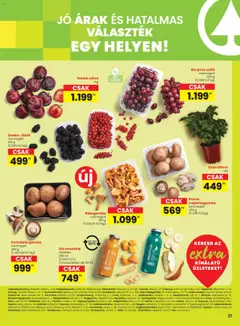 Spar akciós ujság - amely érvényes a következő dátumtól: 31.07.2025 | Oldal: 2 | Termékek: Szilva, Bazsalikom, Gomba, Smoothie