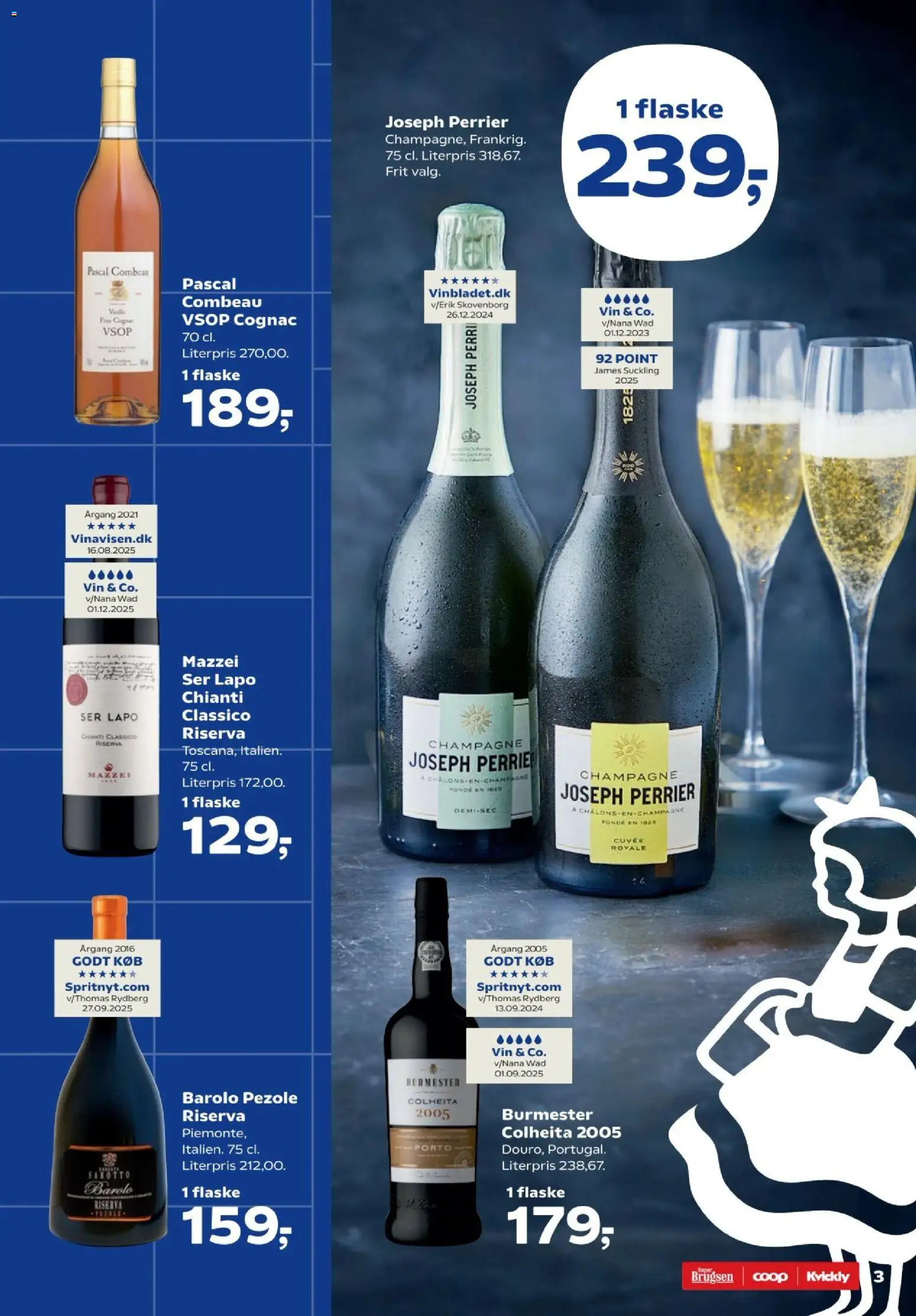 Super Brugsen tilbudsavis – gyldig fra 30.01.2026 | Side: 3 | Produkter: Vin