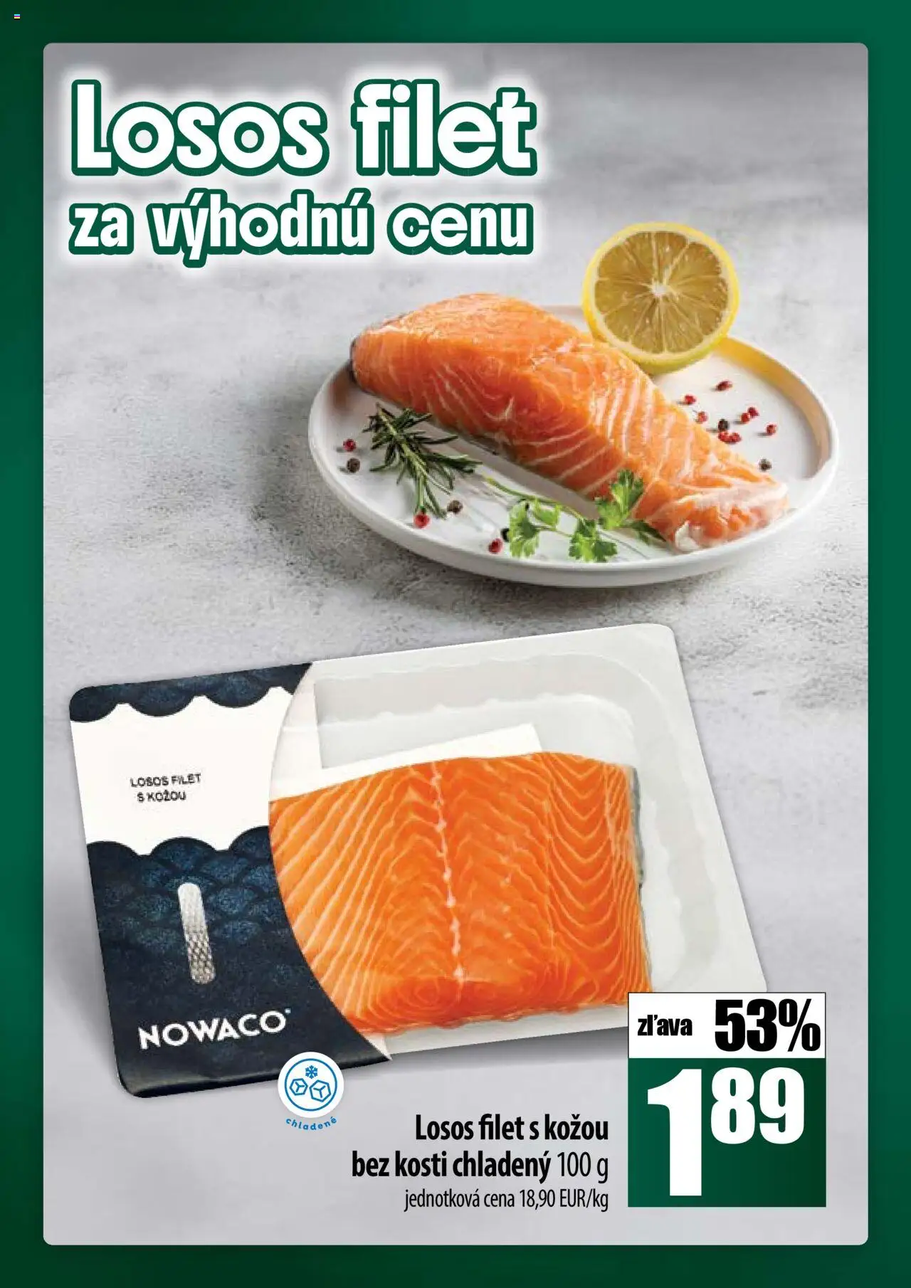 Nové COOP Jednota akcie – leták je platný od 09.10.2025 | Strana: 16 | Produkty: Losos