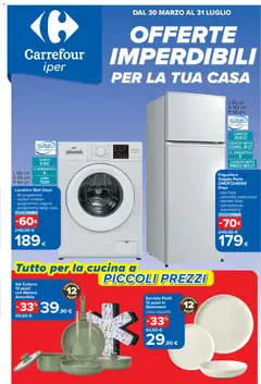 Anteprima del volantino Carrefour Volantino Iper - Offerte Imperdibili - Roma valido a partire dal 30.03.2026