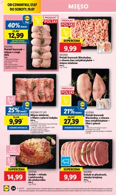 Lidl Gazetka od 17.07.2025 | Strona: 30 | Produkty: Pietruszka, Schab, Piersi, Rolada