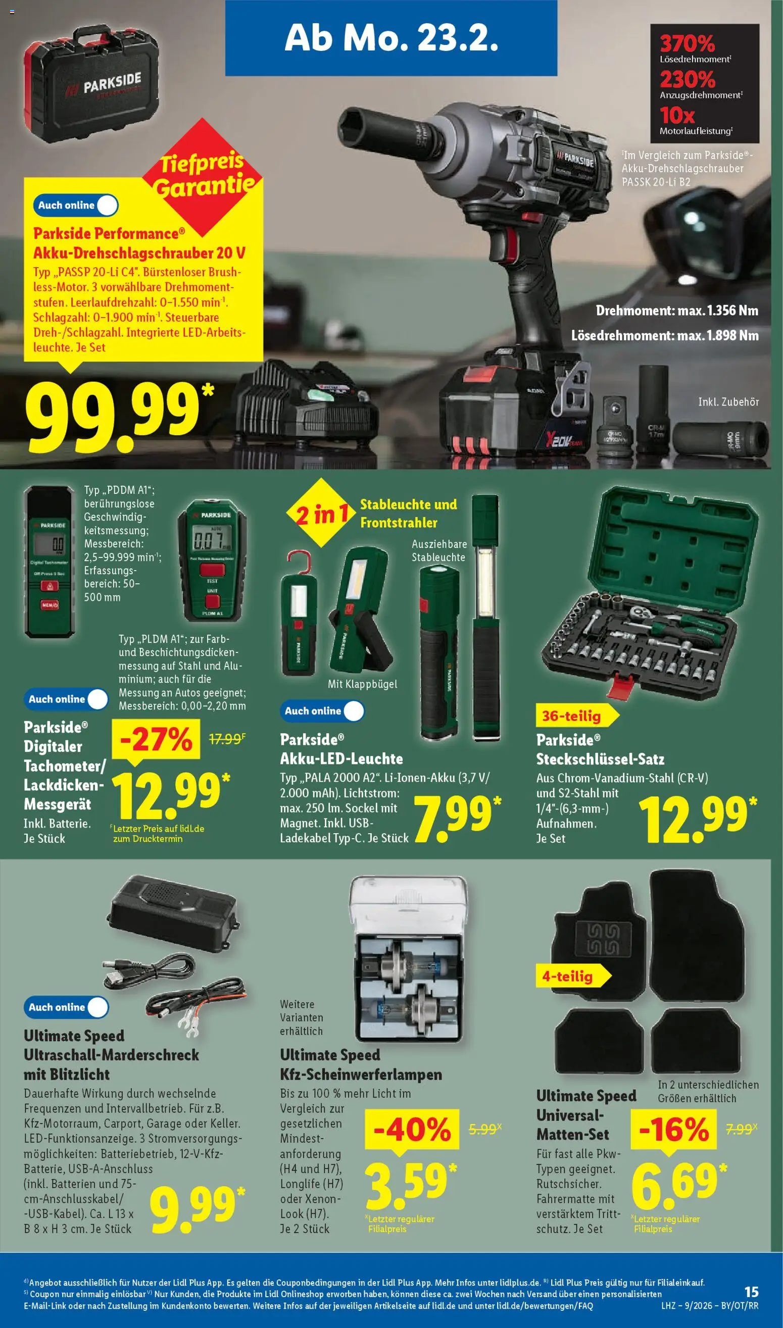 Lidl Prospekt Uffenheim – gültig ab 23.02.2026 | Seite: 27 | Produkte: USB, Batterien, Ladekabel