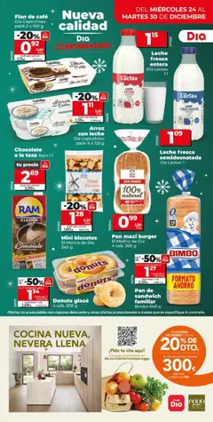 Vista previa Pan maxi burger El Molino de Dia, 4 uds. 300 g válido desde el 24.12.2025 | Página: 7