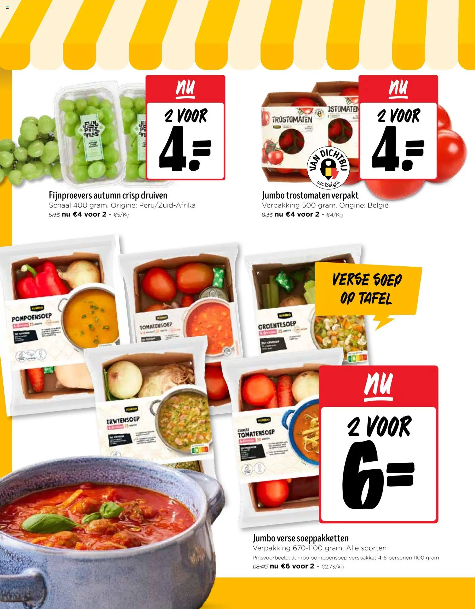 {H1} | Pagina: 2 | Producten: Tafel, Druiven, Schaal