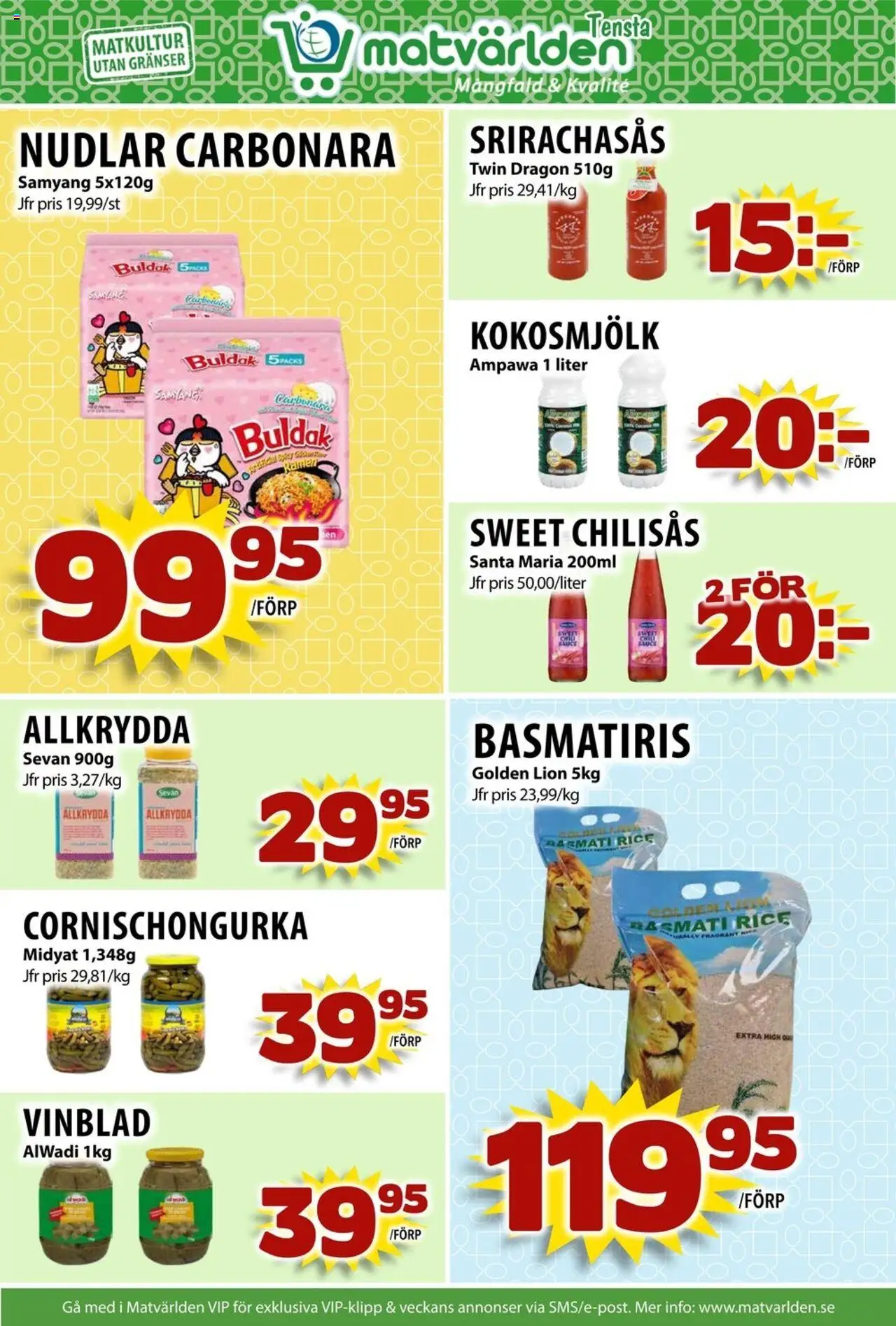 Matvärlden reklamblad aktuell från 18.08.2025 | Sida: 4