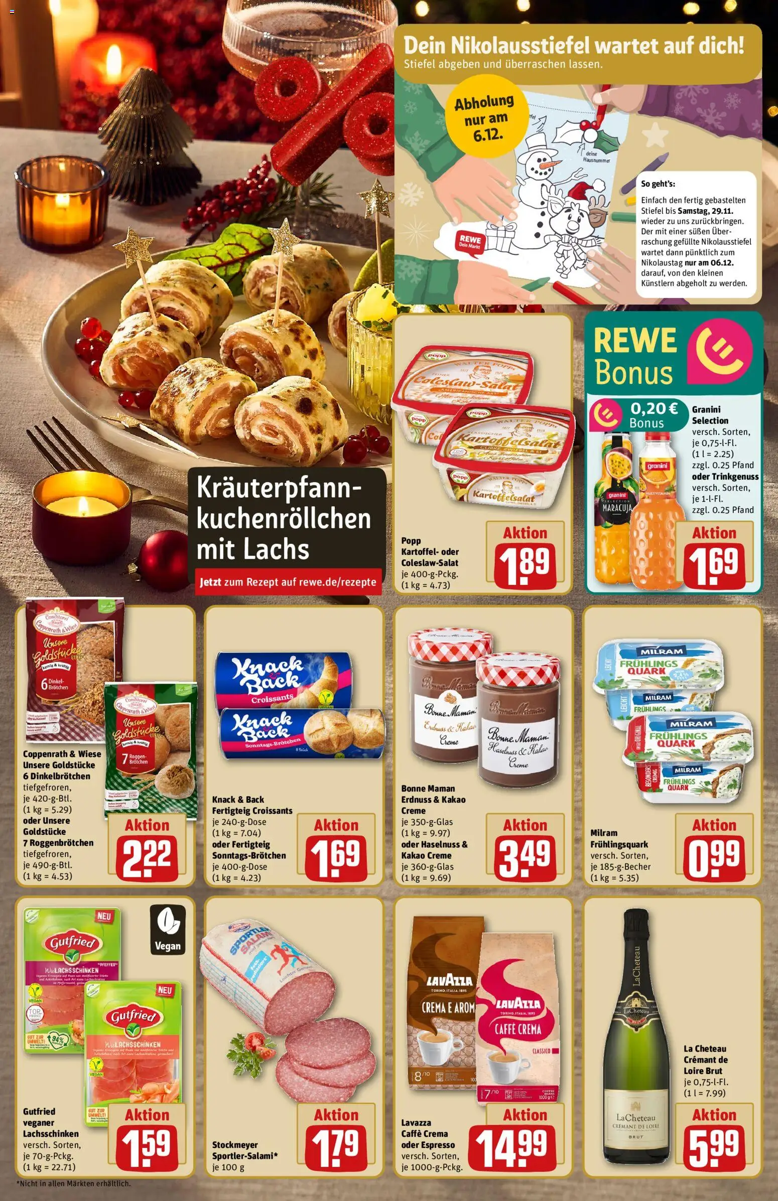 Rewe ihr Kaufpark - Black Friday – gültig ab 24.11.2025 | Seite: 15 | Produkte: Creme, Lachs, Pfeffer, Stiefel