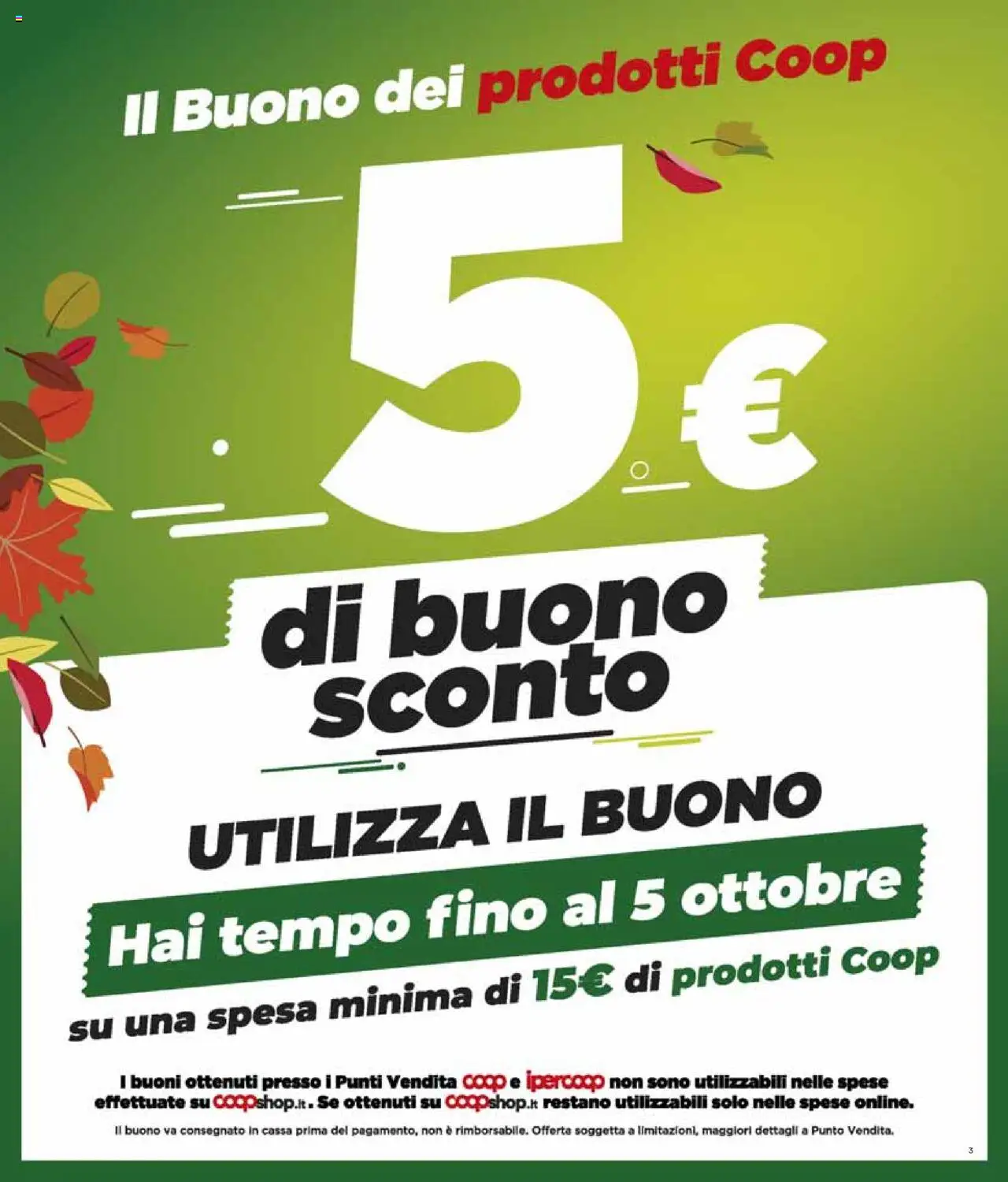 Volantino COOP del 02.10.2025 | Pagina: 3