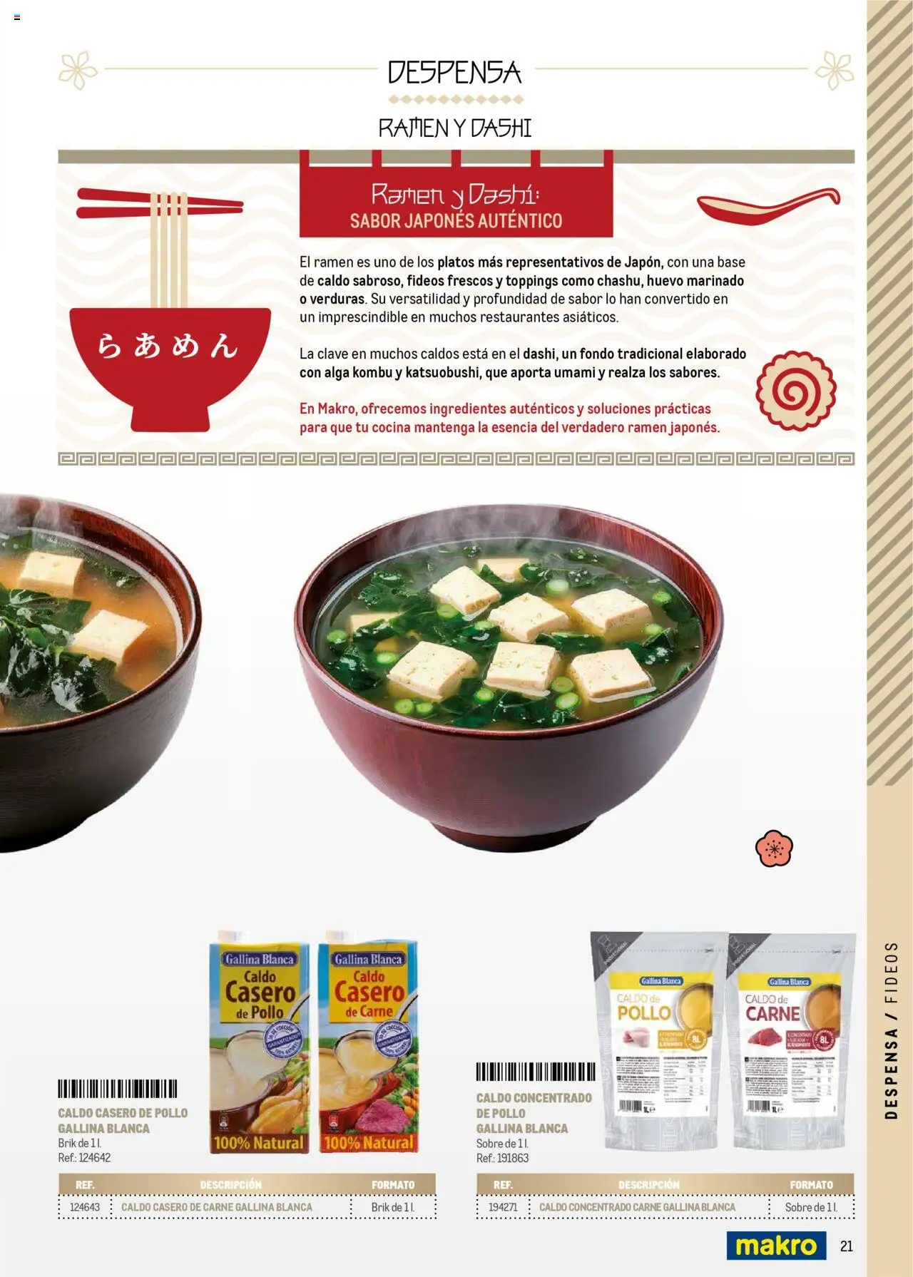 Makro - Cocina fusión asiática Canarias │ válido desde el 04.06.2025 | Página: 21 | Productos: Κρεμάστρα, Fideos, Cocina