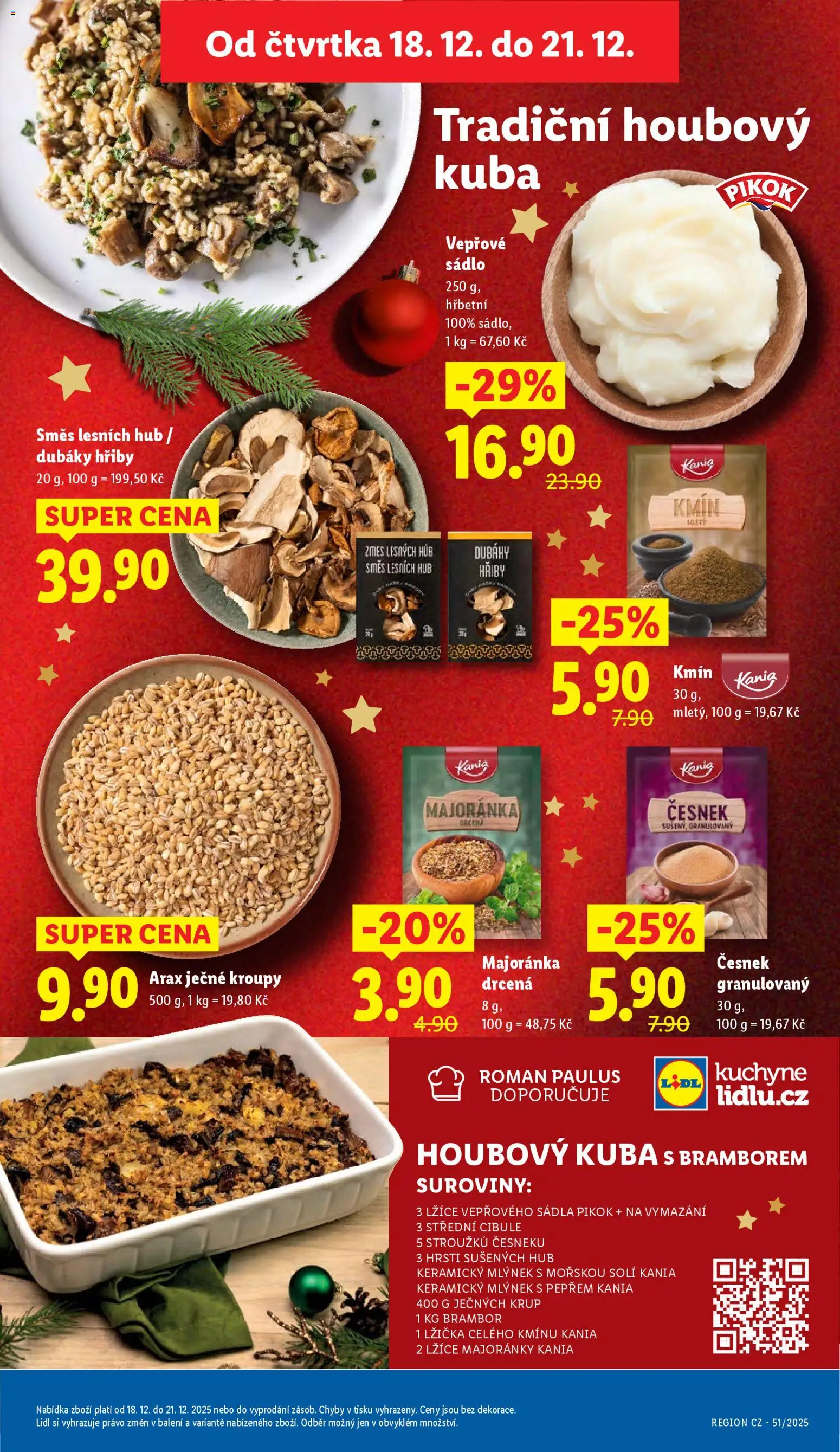 Lidl leták od 18.12.2025 | Strana: 17 | Produkty: Sádlo, Lžička, Kuchyně, Pikok